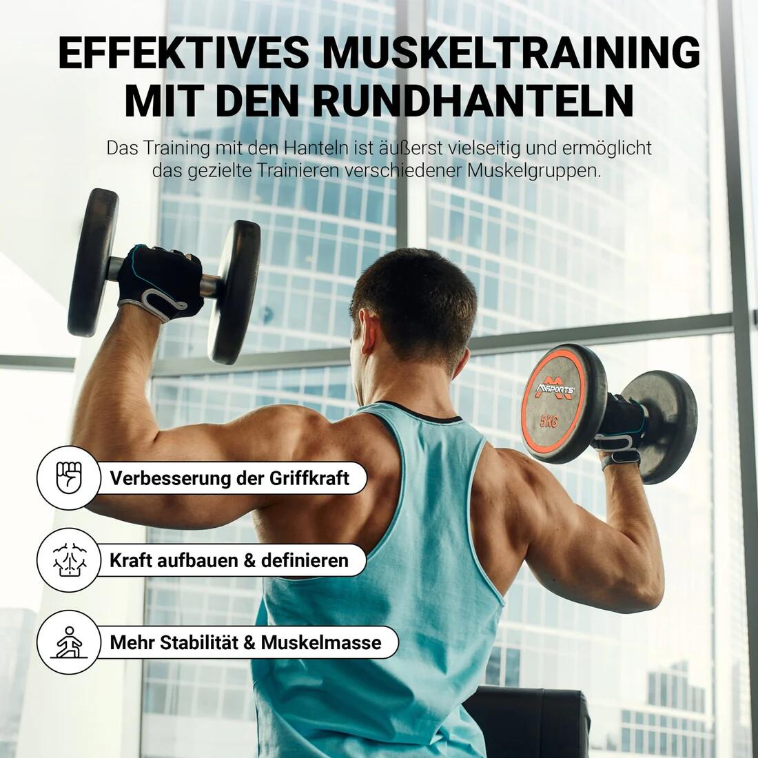 Rundhanteln Premium 2er Set 5/7