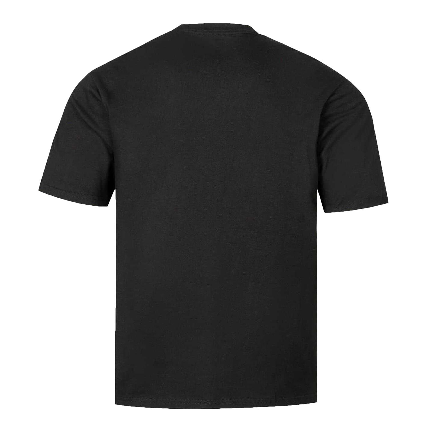 TShirt für , Baumwolle Herren Schwarz 3/4