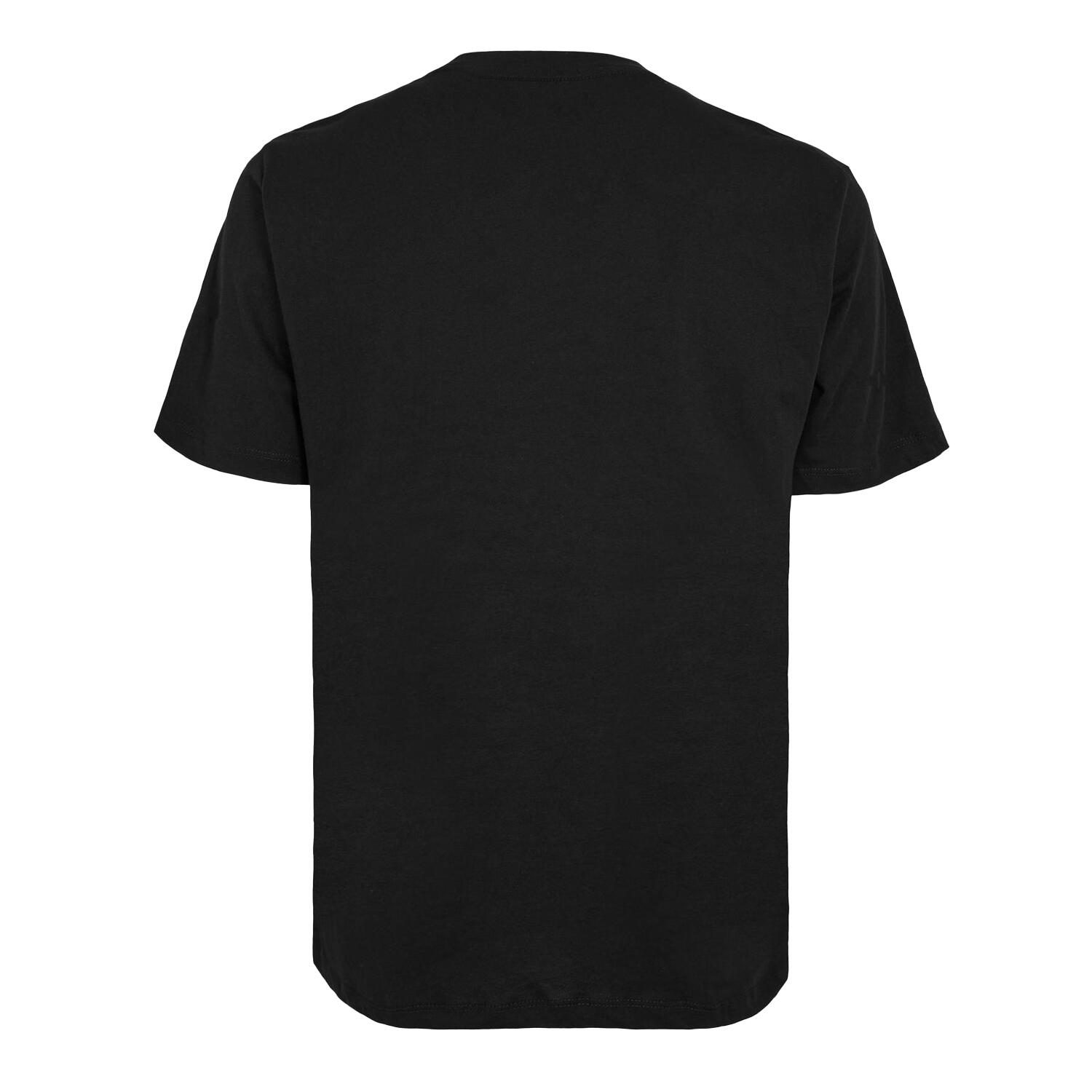 TShirt für , Rundhalsausschnitt, Jersey Herren Schwarz 2/2