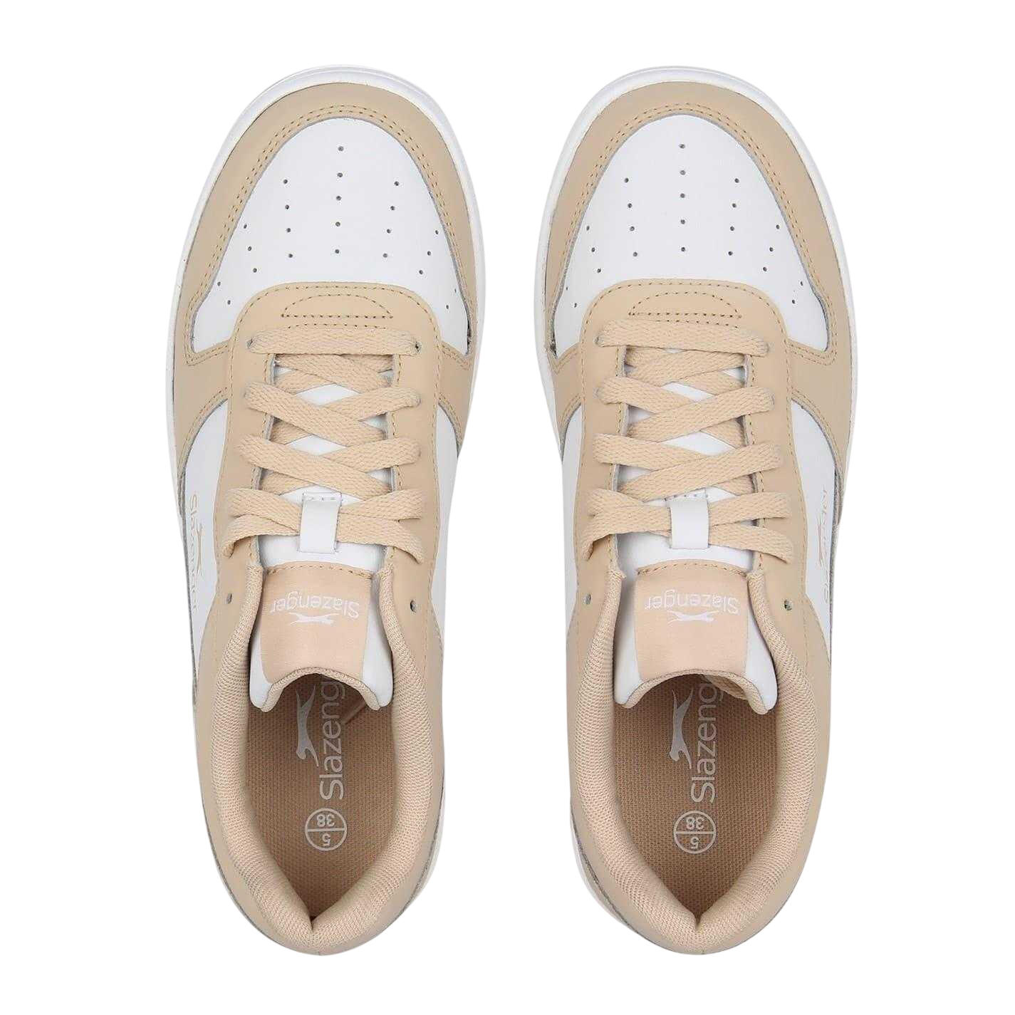 "Tower" Sneaker für , Leder, Flach Kinder Weiß/Cremefarbe 4/4