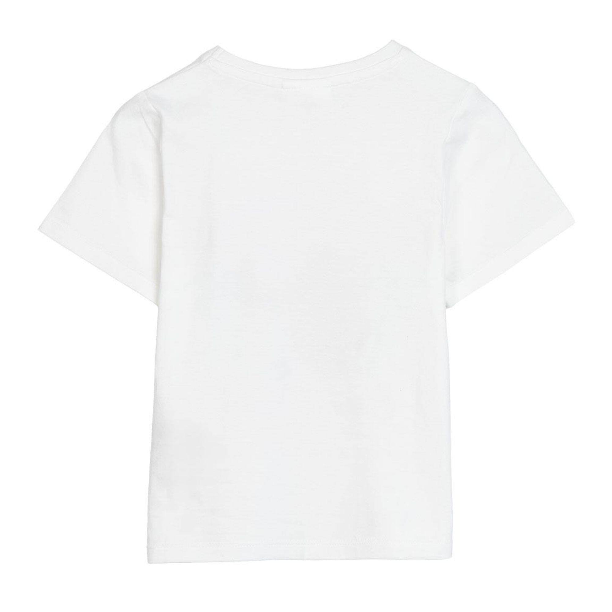 Camiseta Bambini Minnie manga corta Estampada Happiness Blanca 2/2