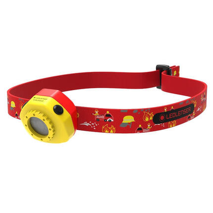 Lampe frontale rechargeable pour enfants – Camping – KIDLED4R Rouge