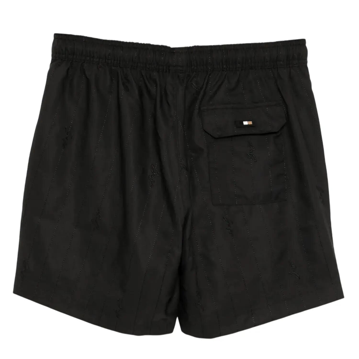 Mens Dive Swim Shorts (Black) 2/2
