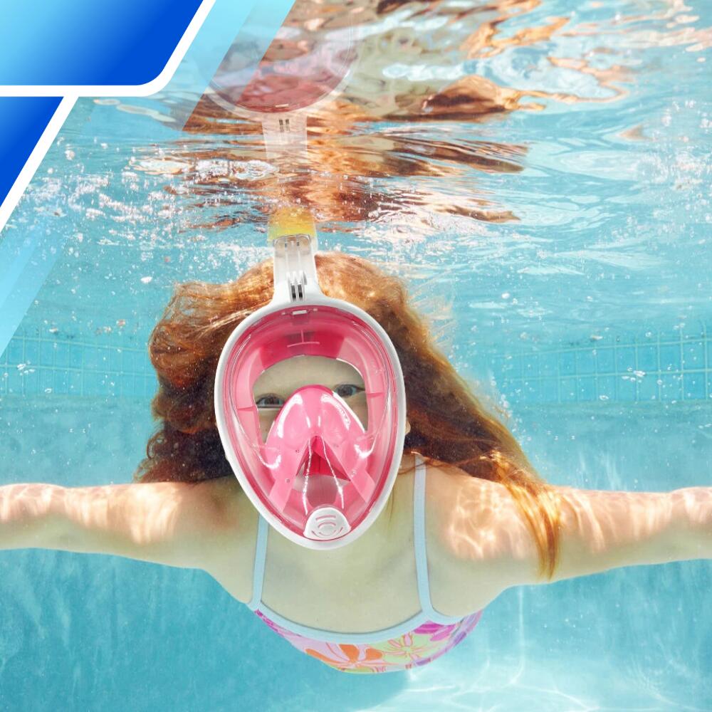 Maska do Nurkowania Pełnotwarzowa S/M Składana do Pływania Snorkelingu 6/7