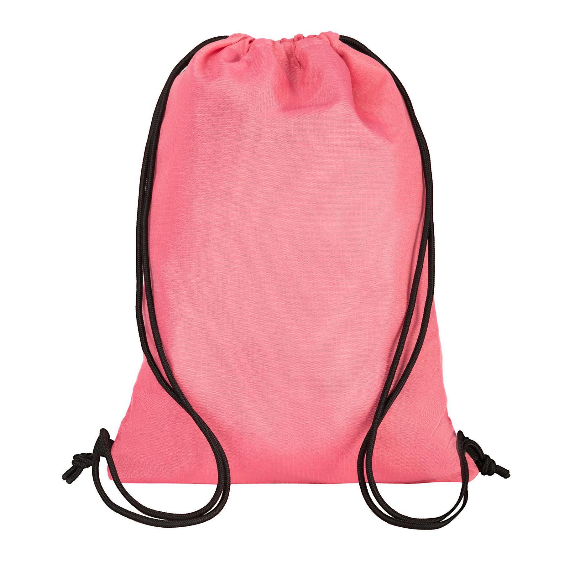 Drawstring Bag (Pink) One Size 2/3