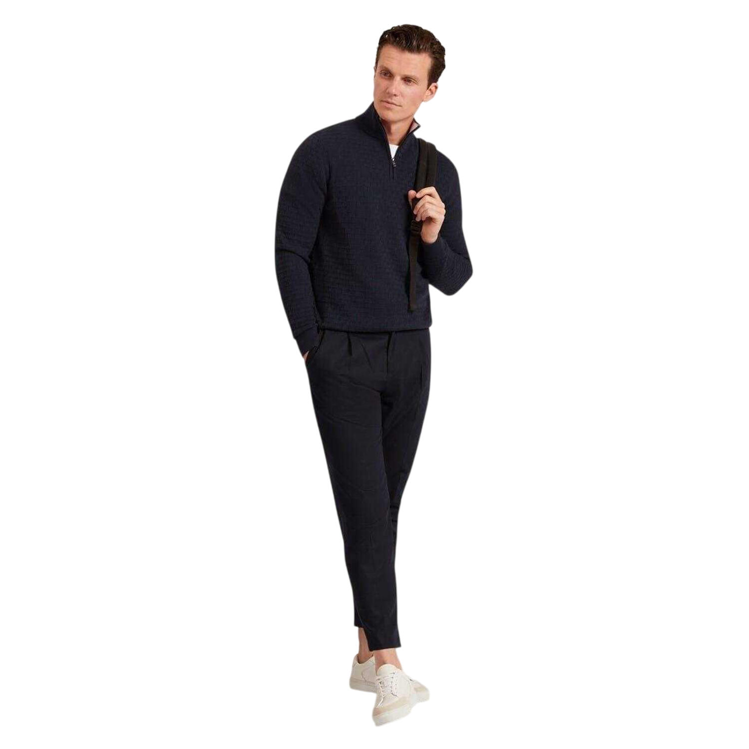 Pullover Top für Herren Marine 4/4