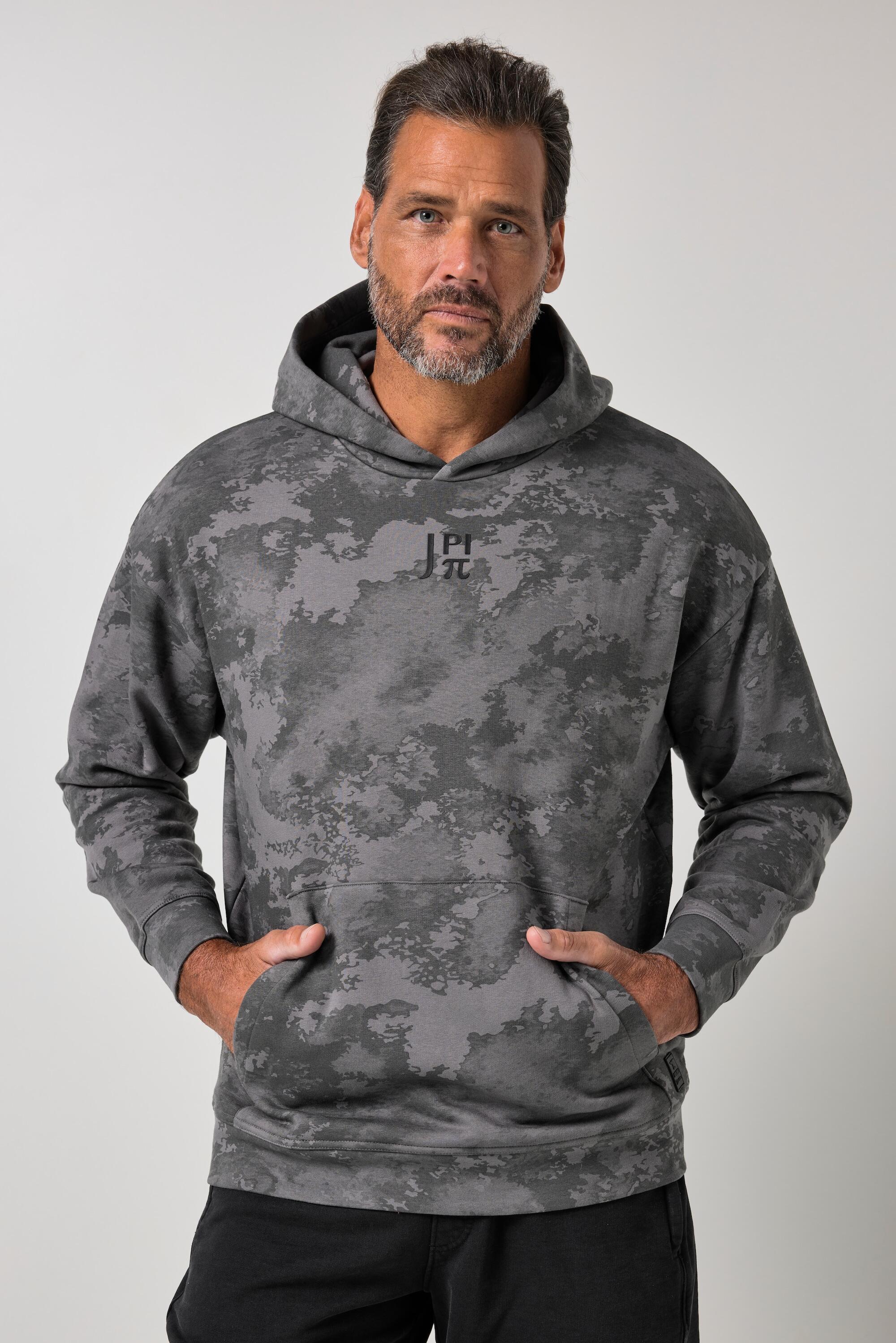 Męska Bluza z kapturem fitness moro kaptur do rozm. 7 XL 1/6