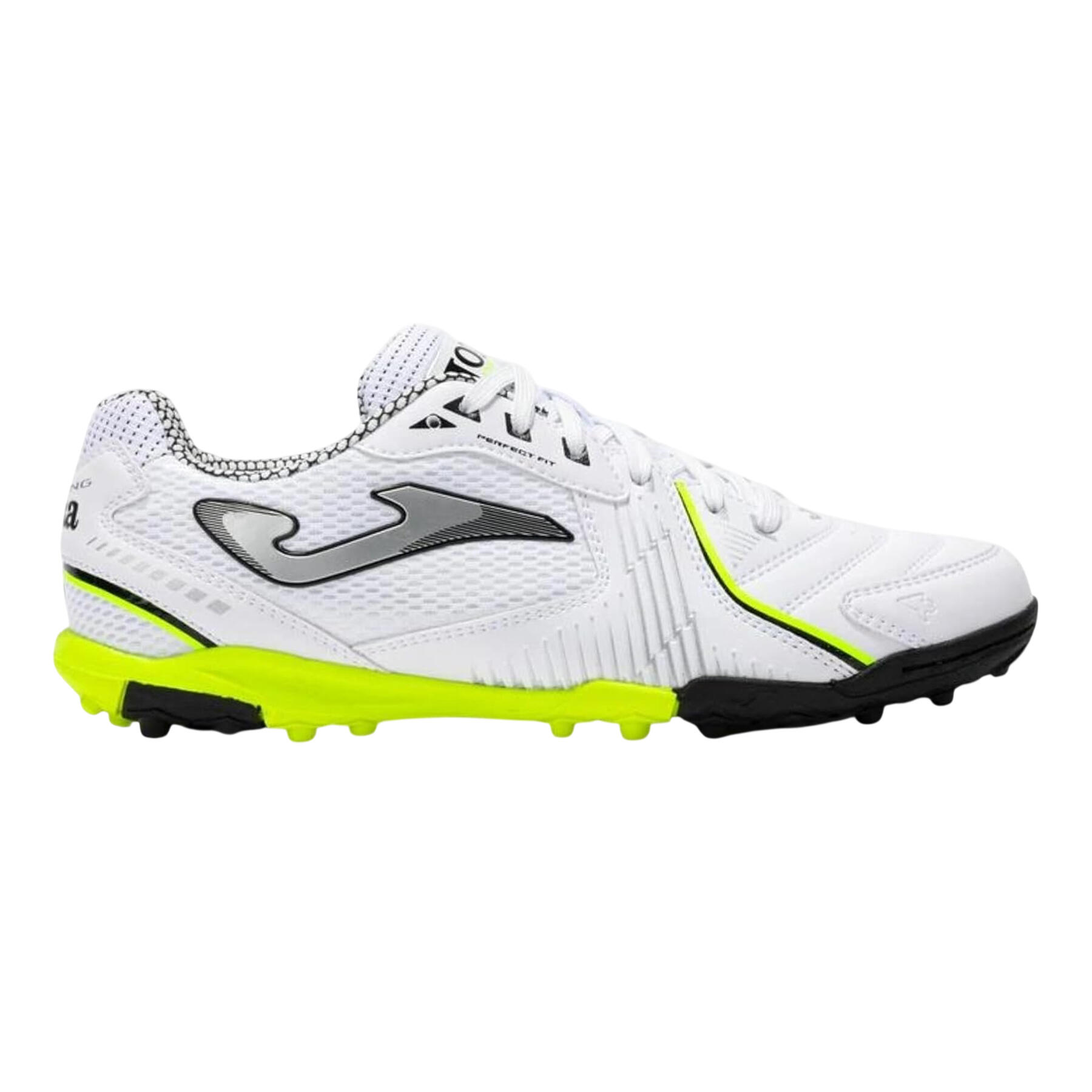 "Dribling" Kunstrasen Turnschuhe für Herren Weiß/Gelb 3/3