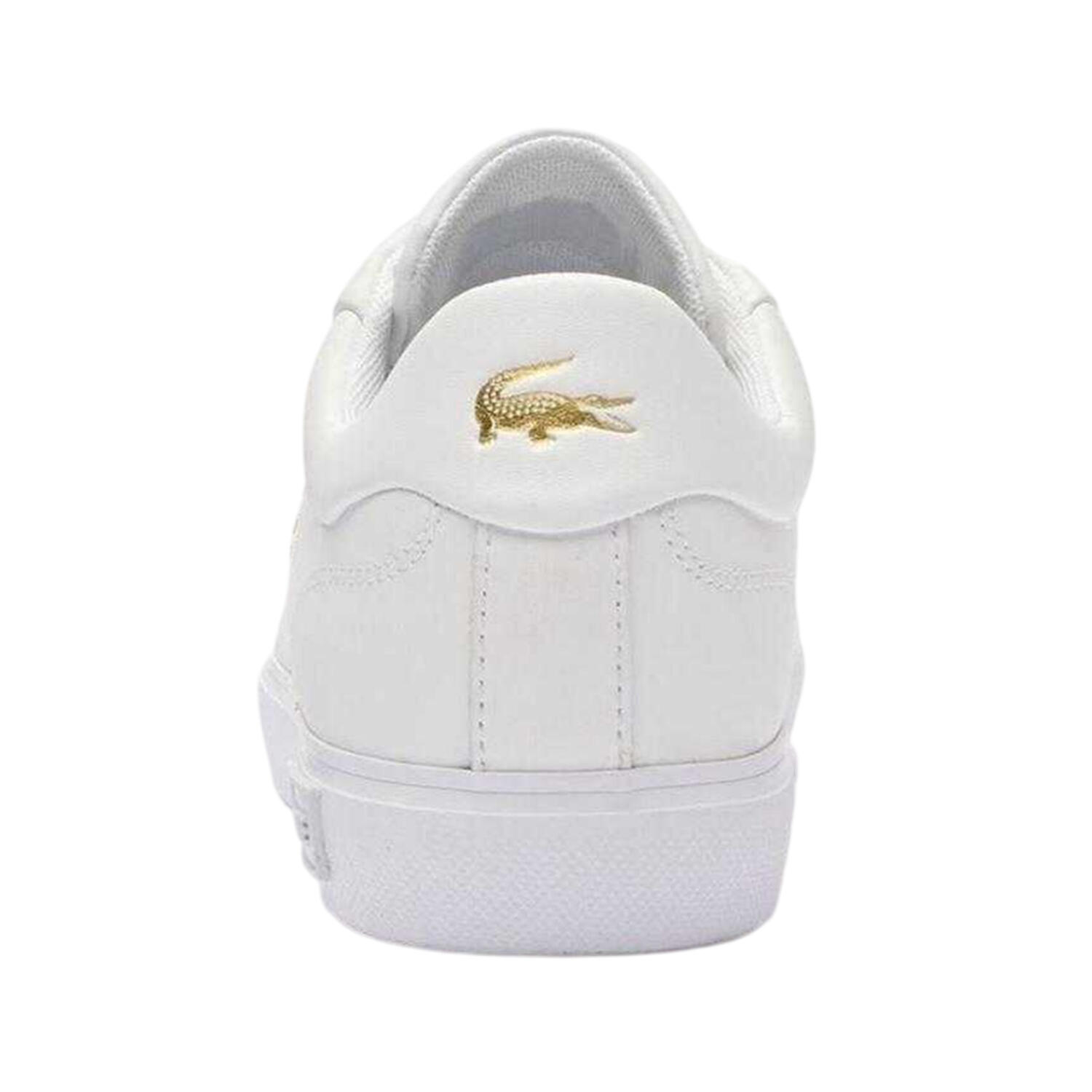 Baskets POWERCOURT 2.0 Femme (Blanc / Jaune Or) 2/4