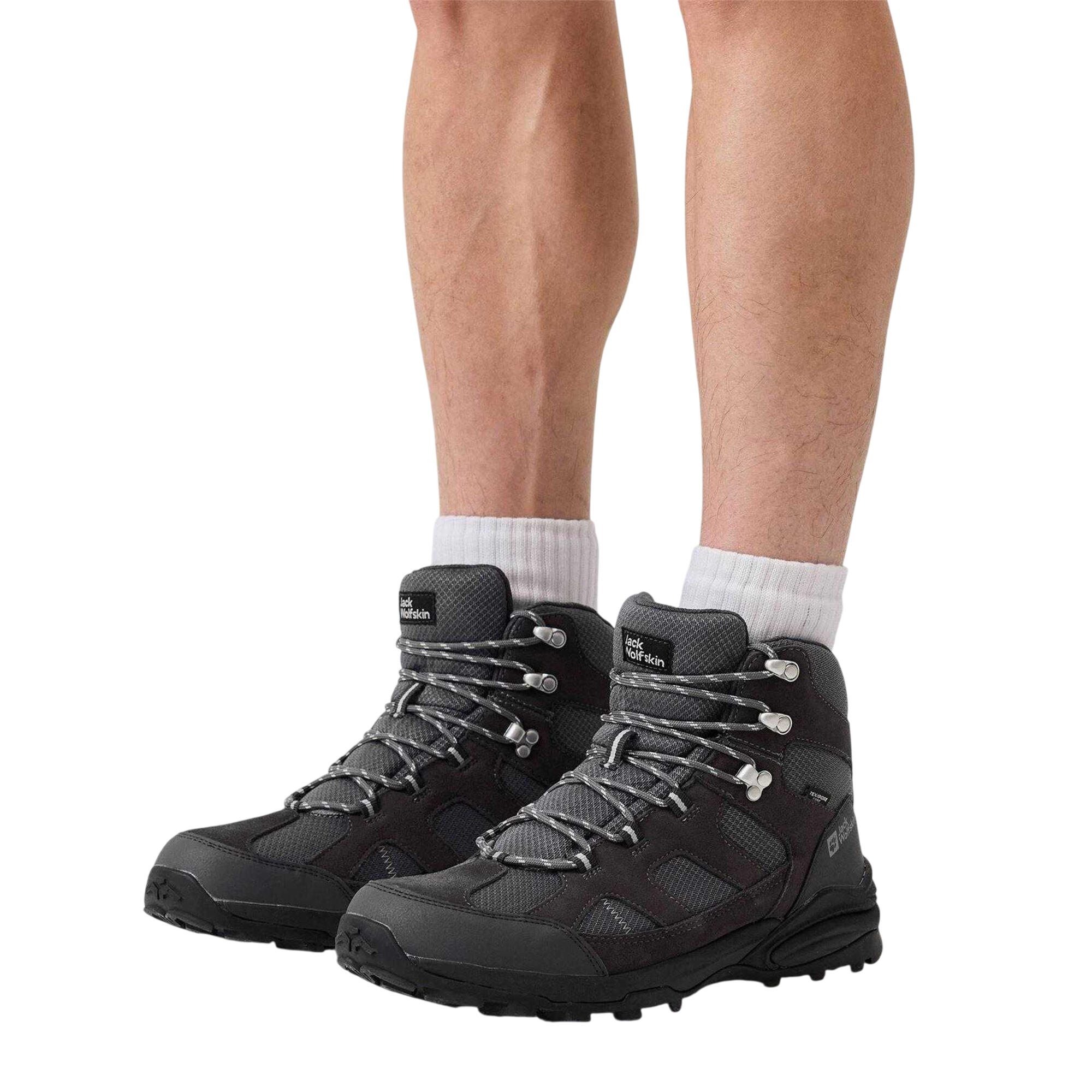 Chaussures Montantes De Randonnée Homme (Noir) 4/4