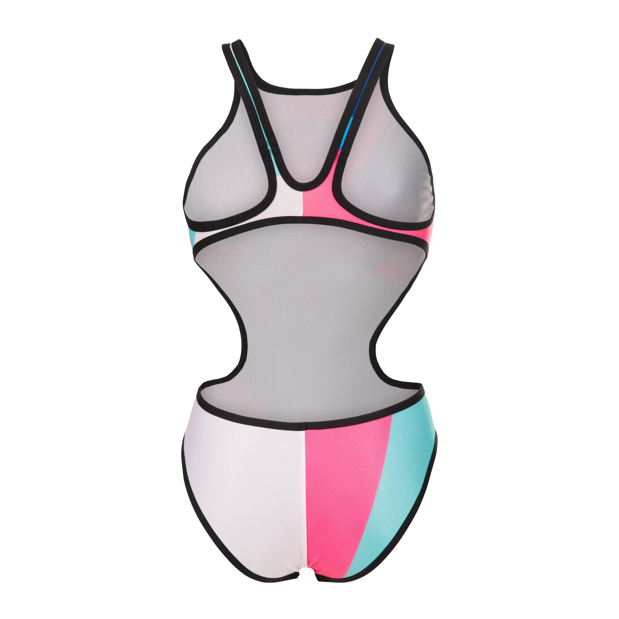 Arena Damen Badeanzug One Placement Swimsuit Tech Back 010671 3/6