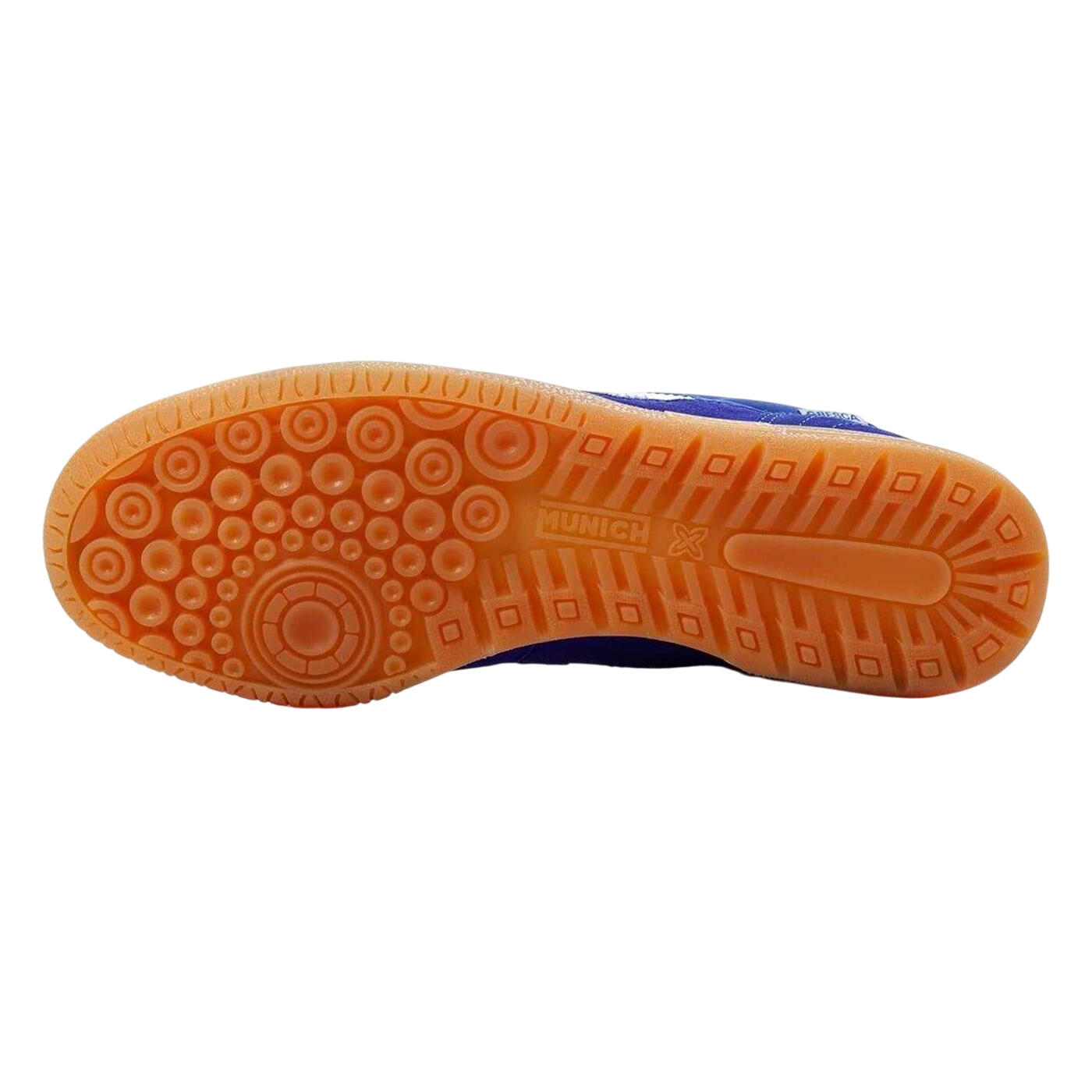 Scarpe Da Calcio Per Interni Firma Punta RinforzataUomo Munich Gresca Blu Bianco 3/3
