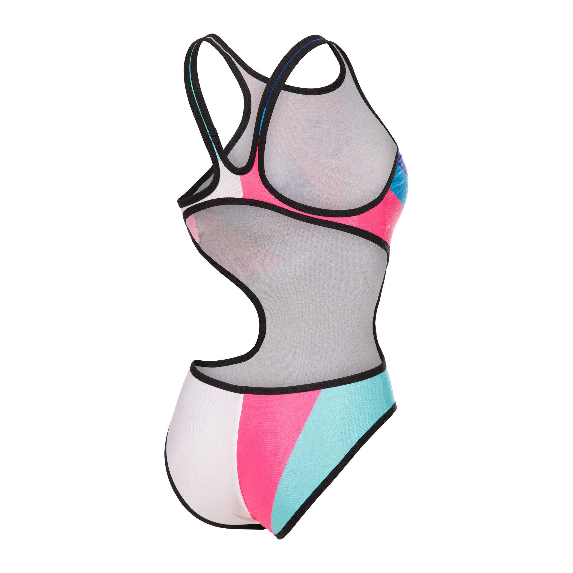 Arena Damen Badeanzug One Placement Swimsuit Tech Back 010671 4/6