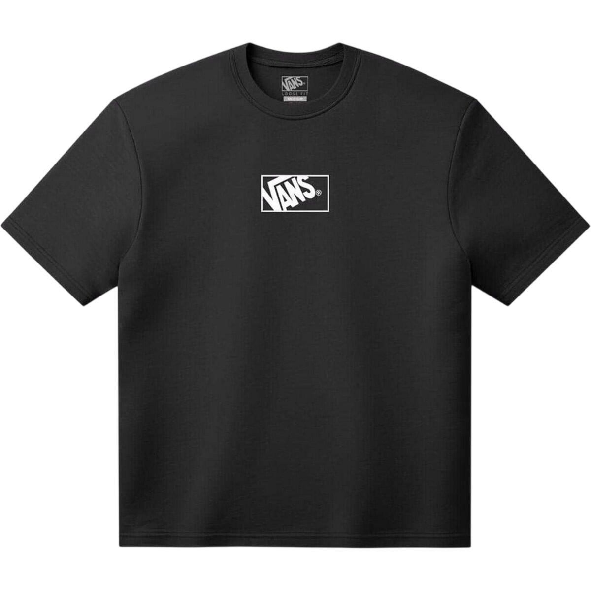 Tshirt Motif/style Logo Rectangulaire Homme (Noir) 2/3