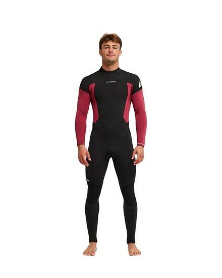 Combinaison de surf back zip PROLOGUE+ 4/3MM Rouge Homme