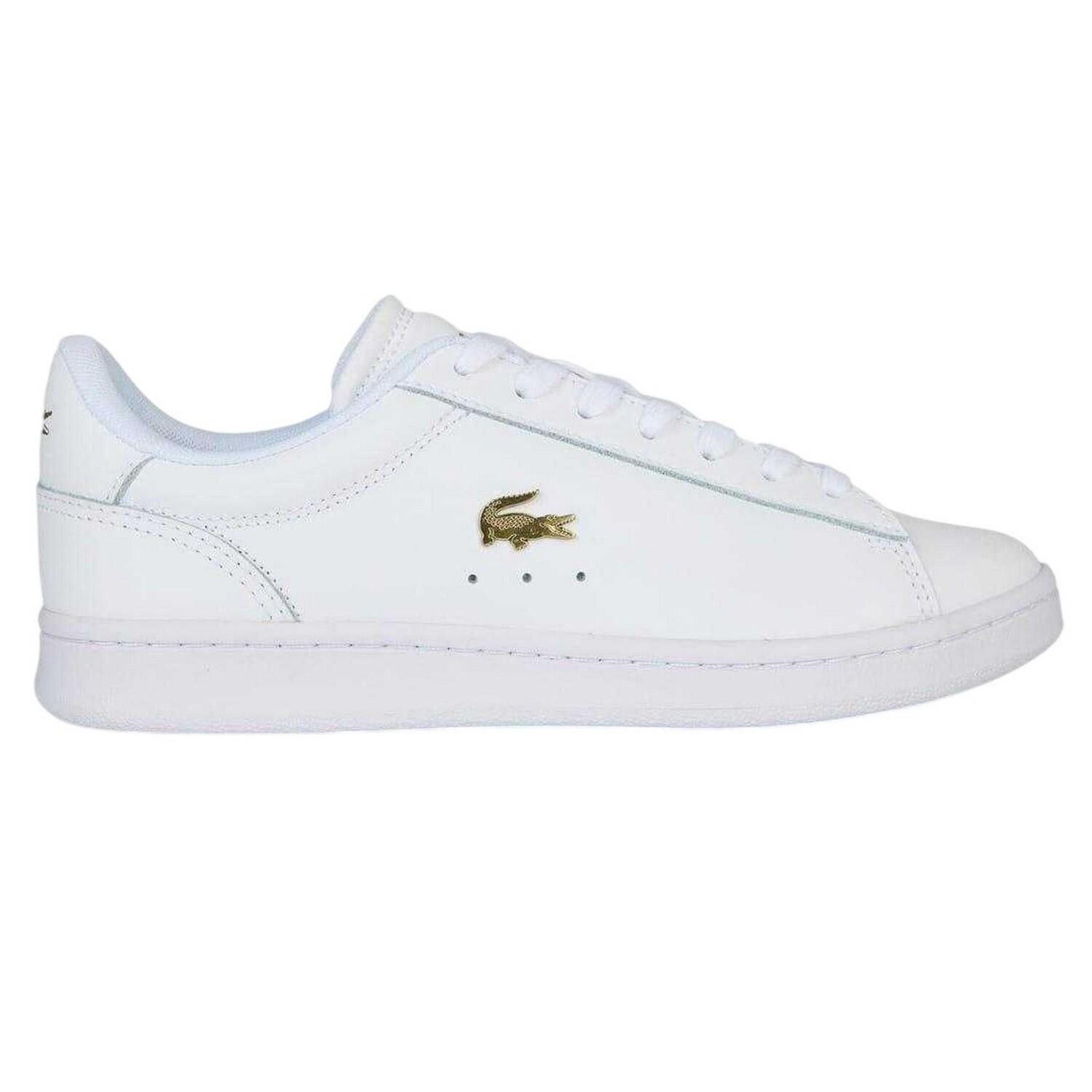 "Carnaby" Sneaker für , Leder, Flach Damen Weiß/Gold 3/3