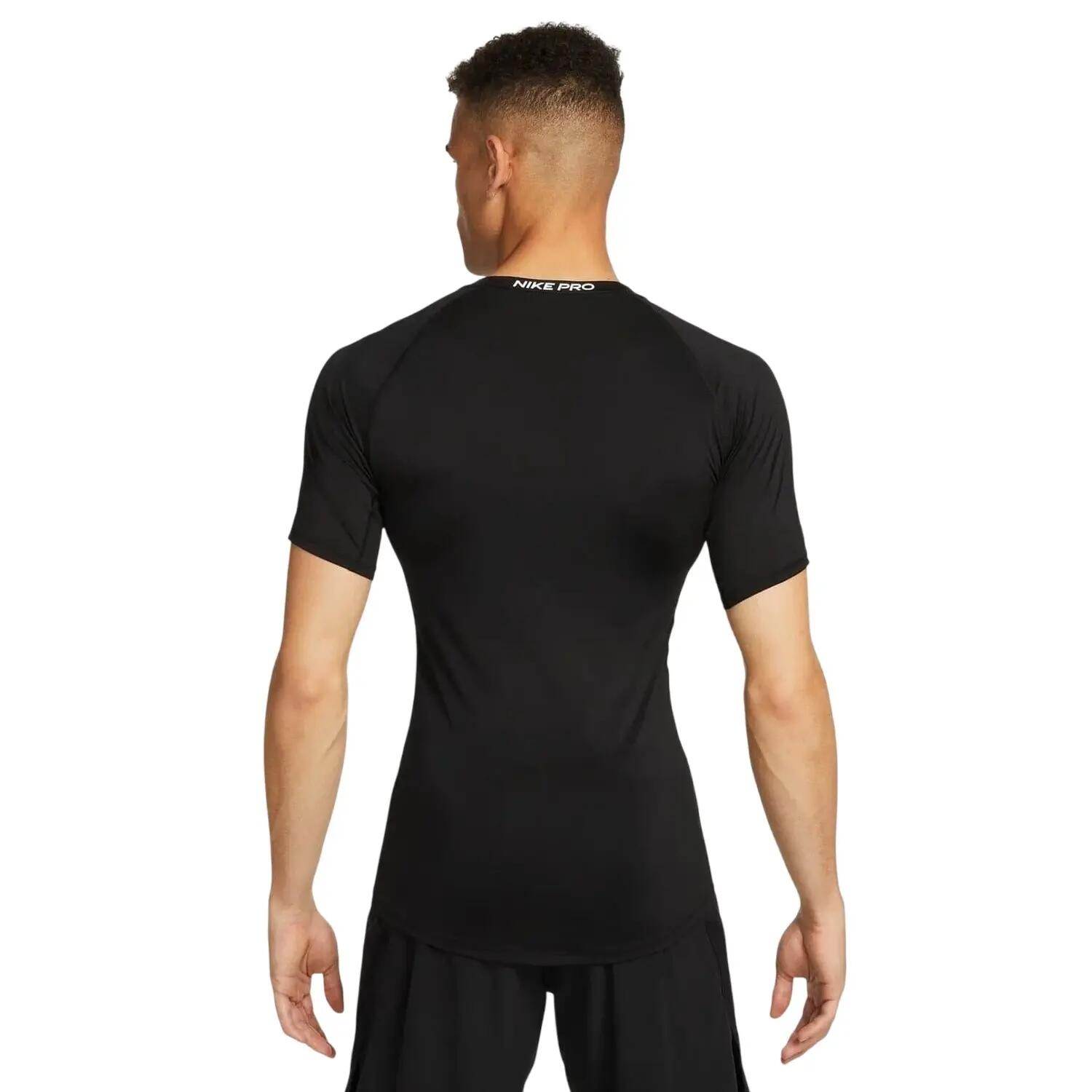 Mens Pro Core DriFIT Compression Tight Base Layer Top (Black) 3/5