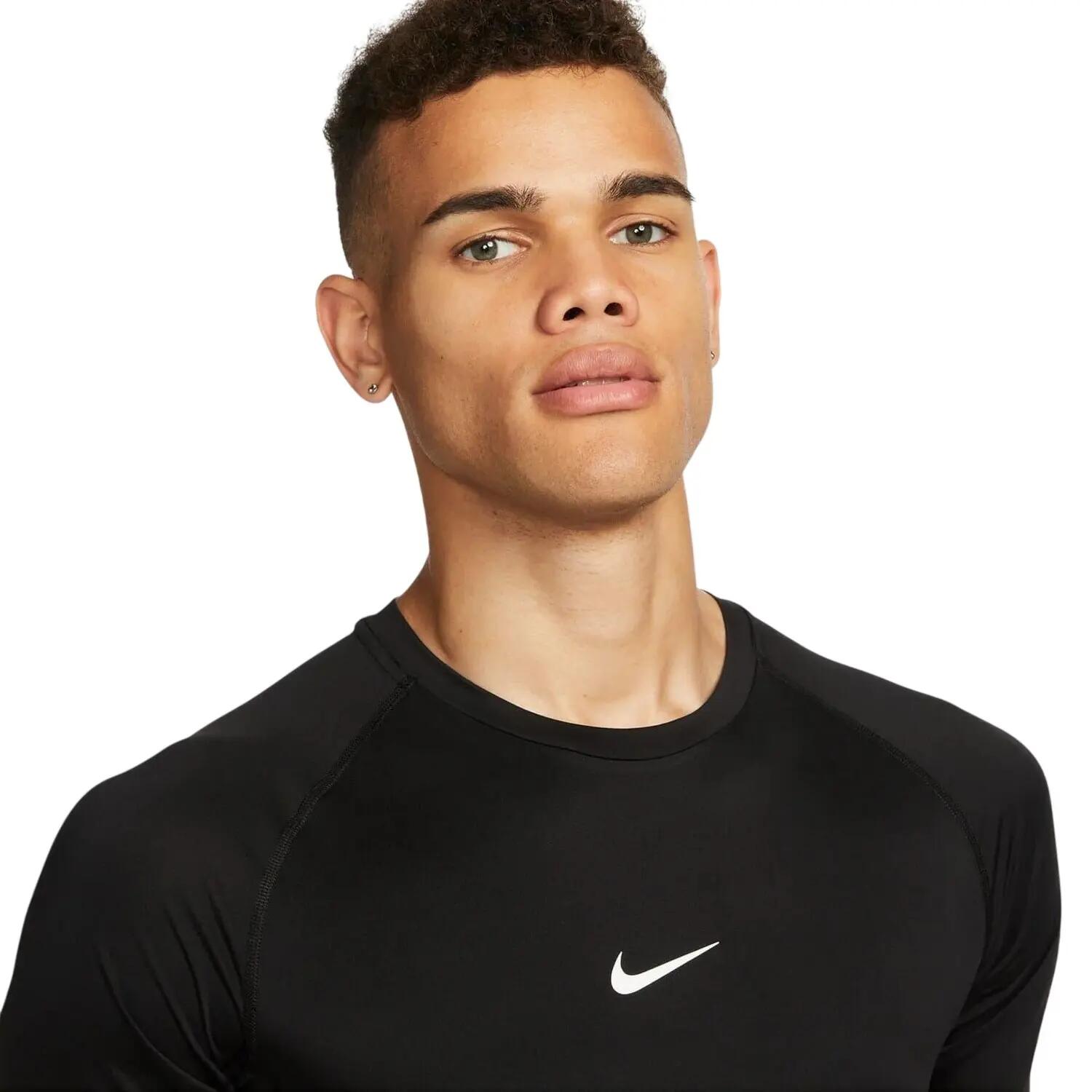 Mens Pro Core DriFIT Compression Tight Base Layer Top (Black) 4/5