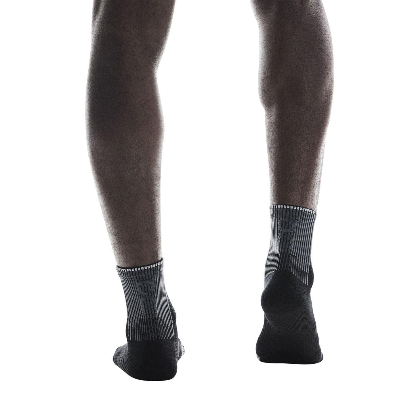 Unisex Adult Quarter Socks (Black) 3/4