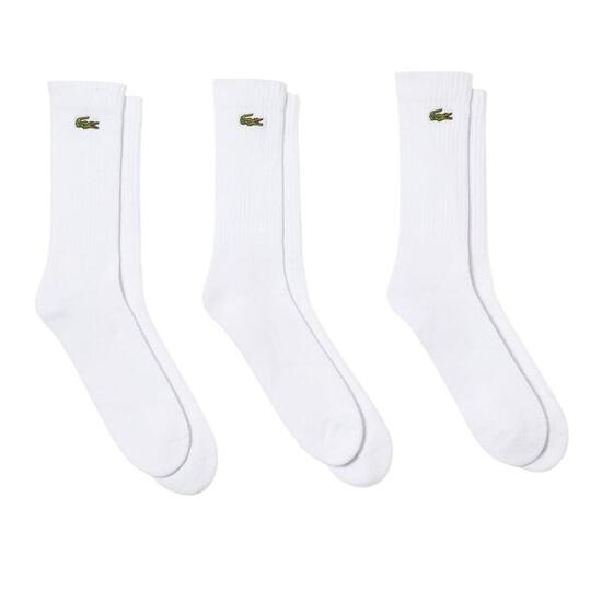 Socken für HerrenDamen Unisex, Baumwolle (3erPack) Damen und Herren Weiß