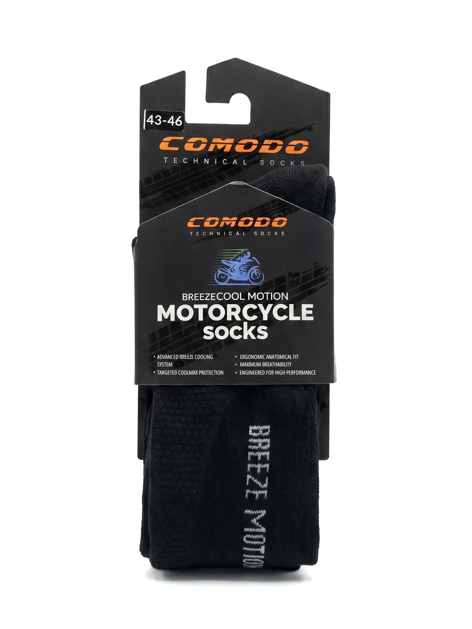 BREEZECOOL MOTION Hűtő hatású nyári motoros zokni 5/6