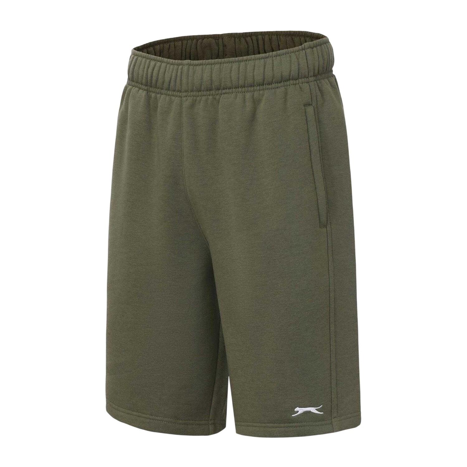 Shorts für Herren Khakigrün 3/3