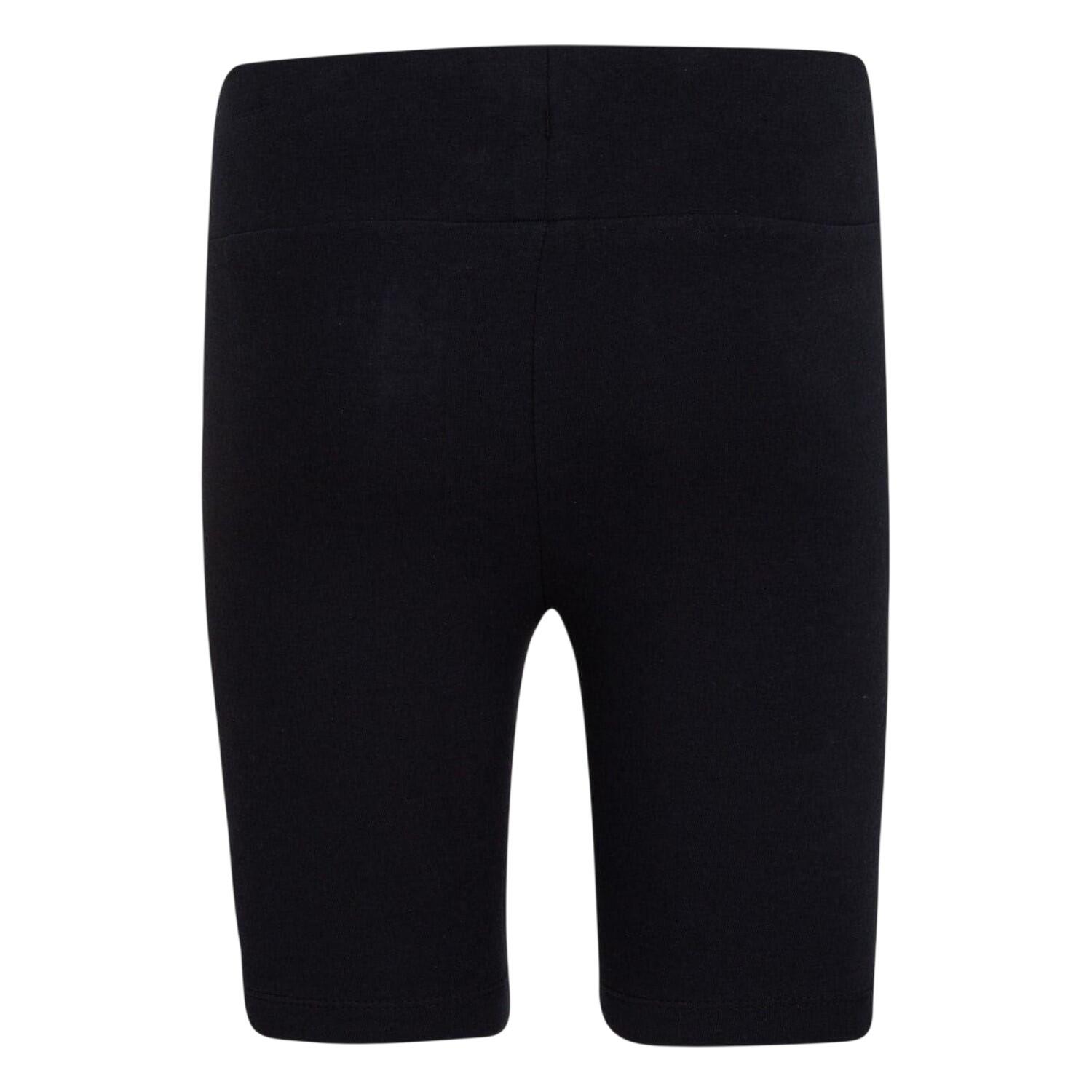 Shorts de Ciclismo Air Jordan Niñas Negro, Blanco 2/4