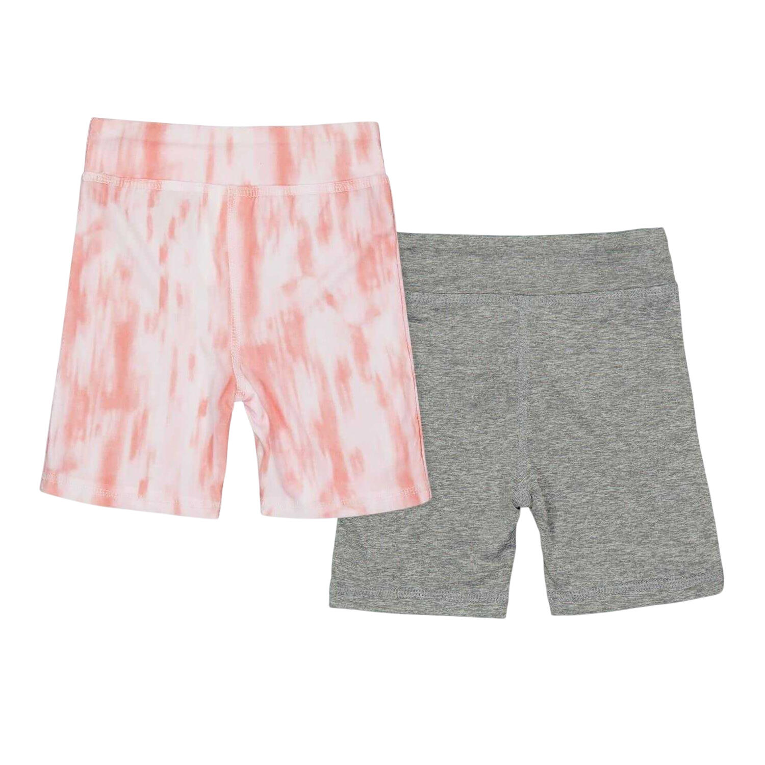 Radlershorts für (2erPack) Mädchen Silber Batik 2/2