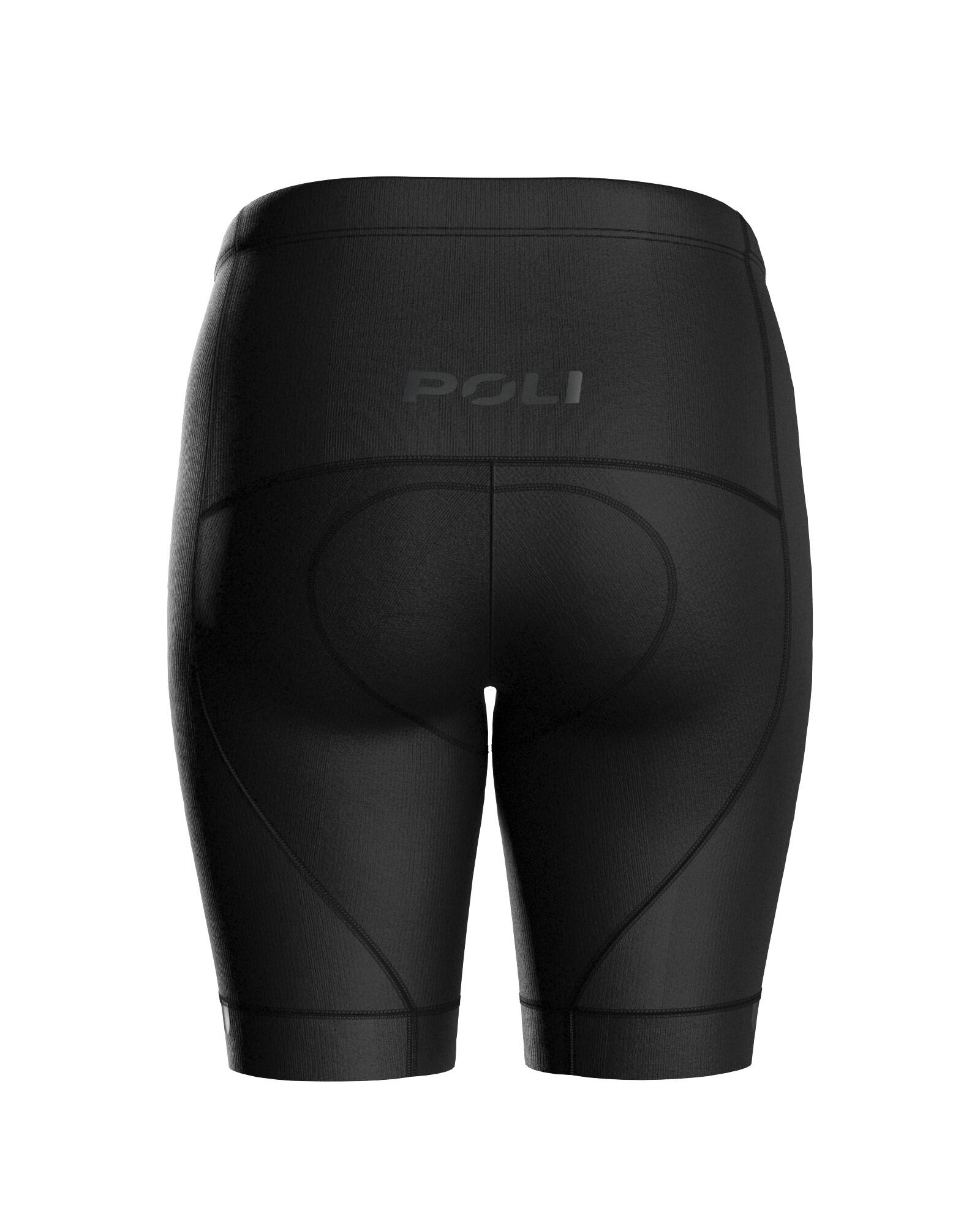 Damen Radhose ohne Träger – KYLE BLACK EDITION V4 5/6