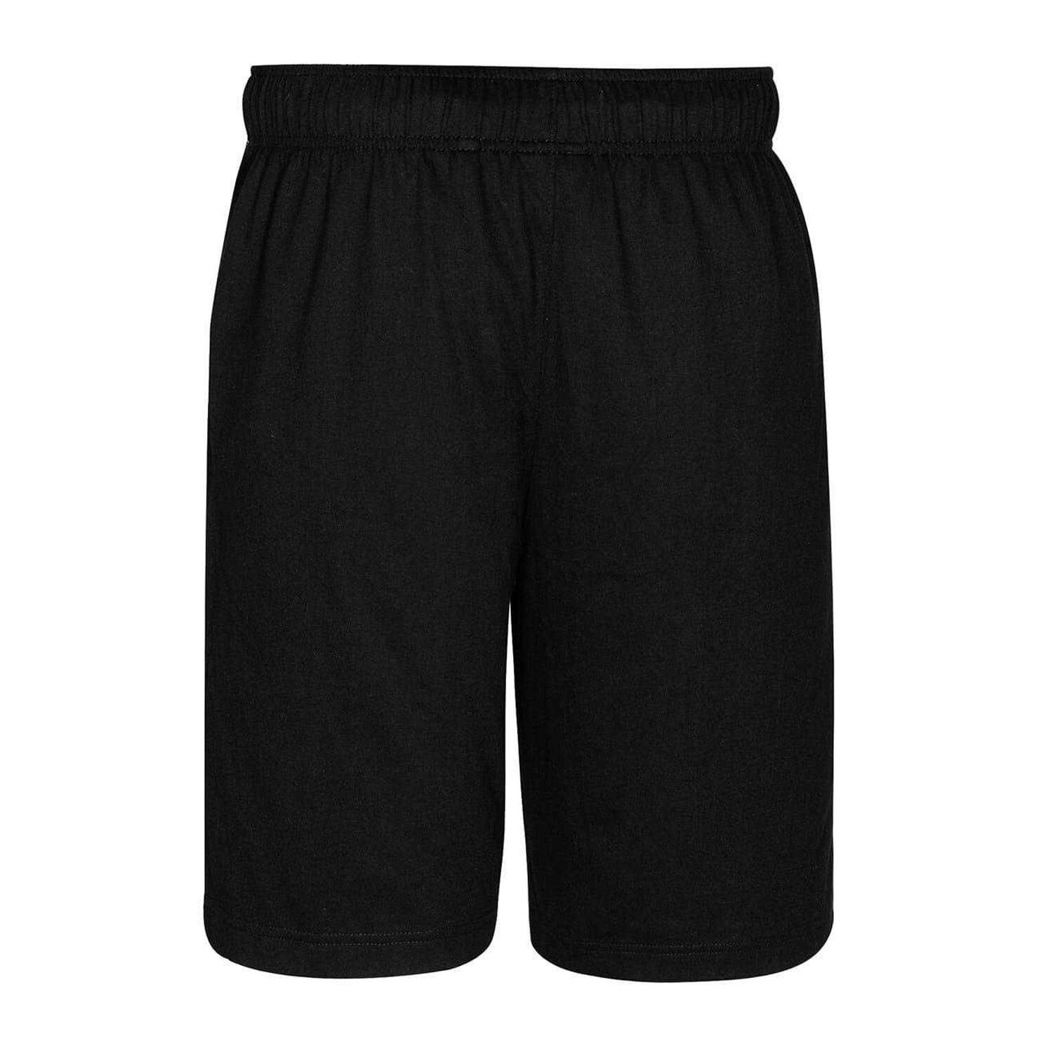 JerseyShorts für , Leger Herren Schwarz 3/4
