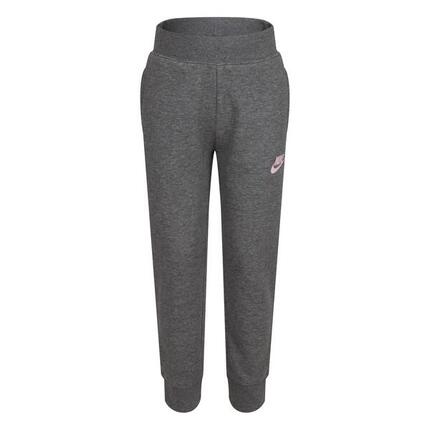 Pantalon De Jogging Motif/style Logo Fille (Noir)