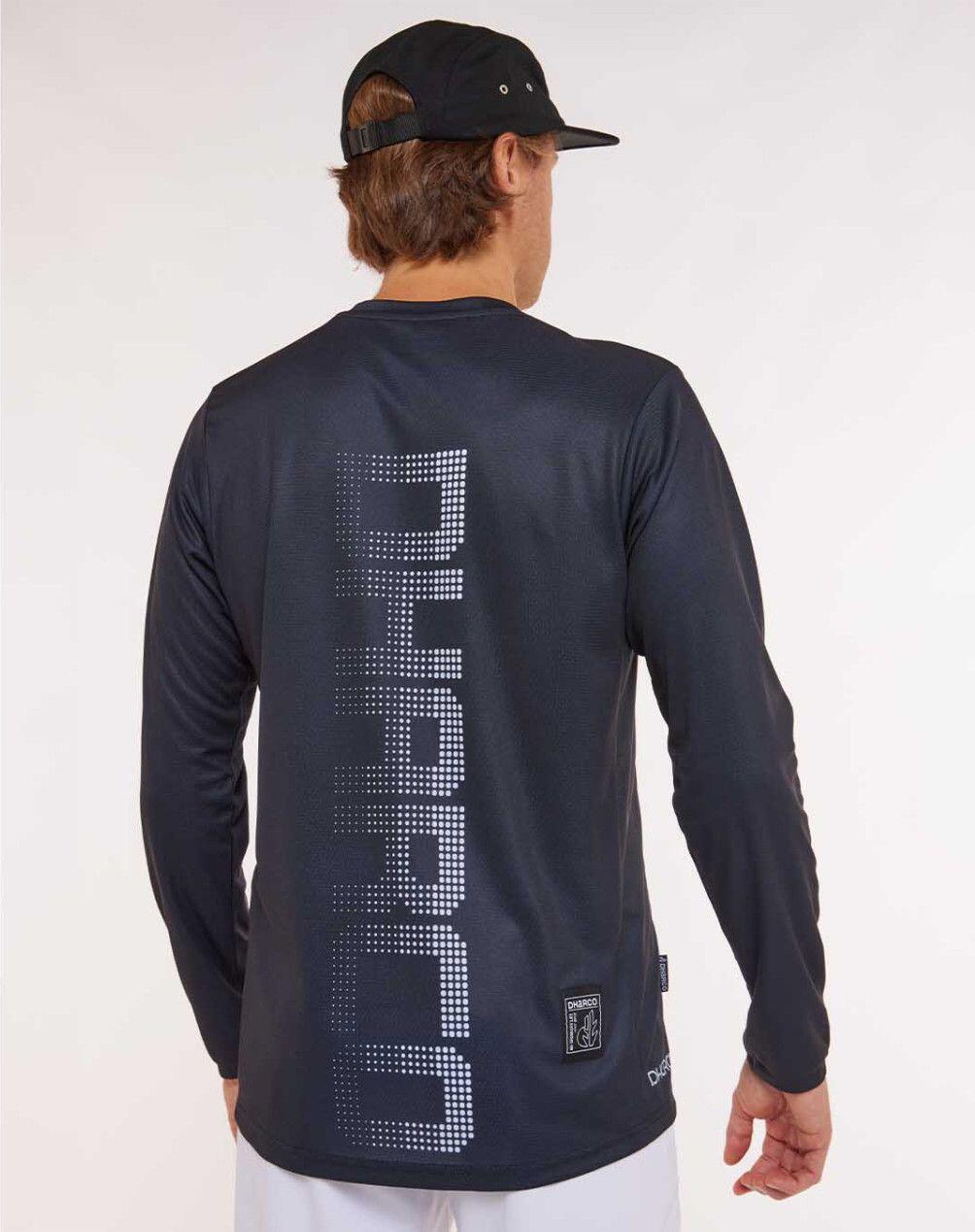 Dharco Gravity Long Sleeve Jersey Donkergrijs 3/7
