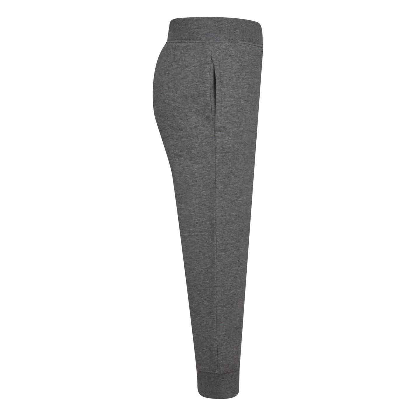 Pantaloni Da Jogging Logo Pile Ragazze Nike Carbone Con Toni Porpora 4/4