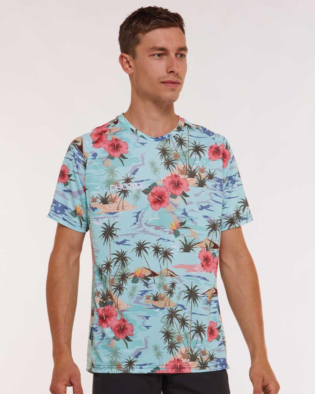 Dharco Blue Floral Short Sleeve Jersey 2/7