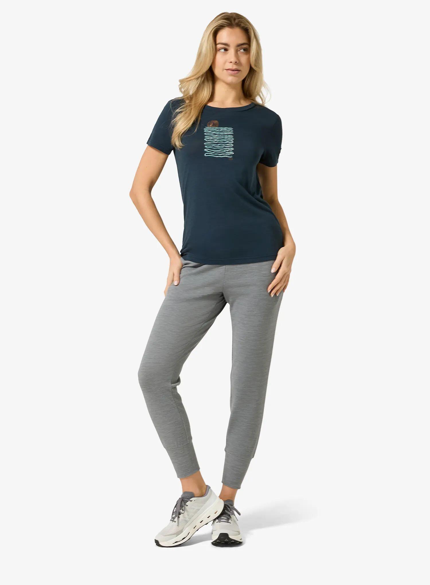Koszulka merino damska Super.natural Sea Line Tee 2/4
