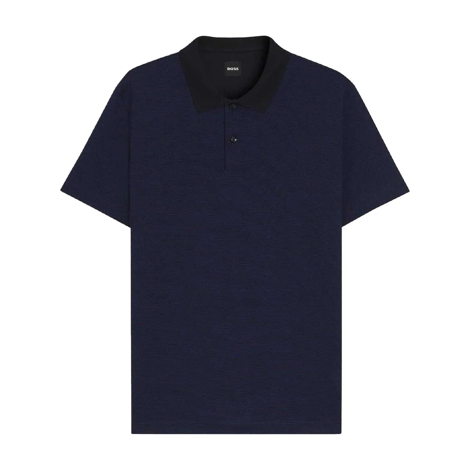 Mens Regular Polo Shirt (Dark Blue) 2/4