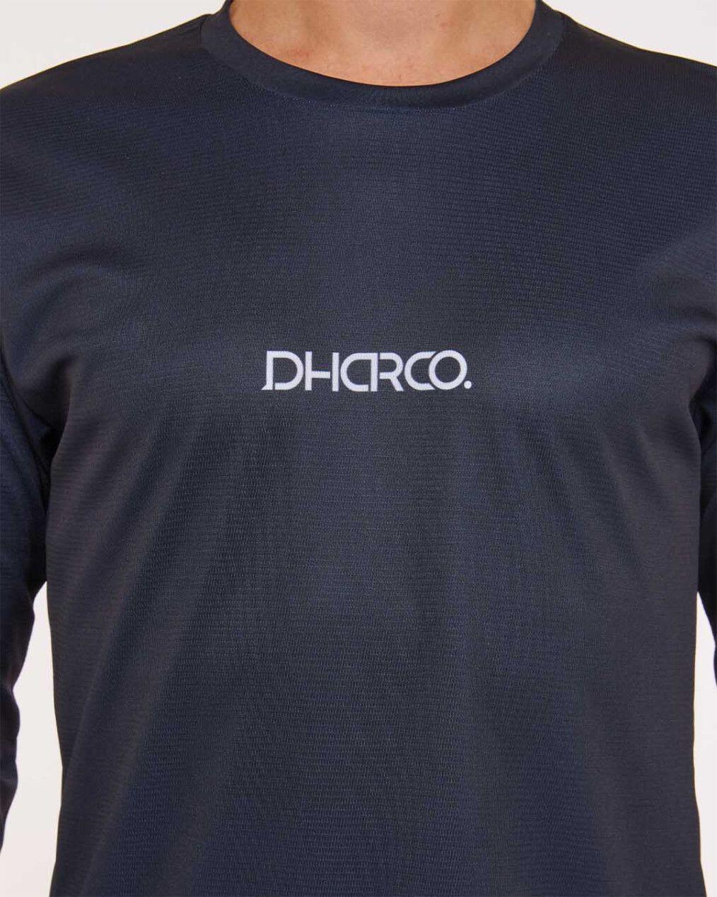 Dharco Gravity Long Sleeve Jersey Donkergrijs 6/7