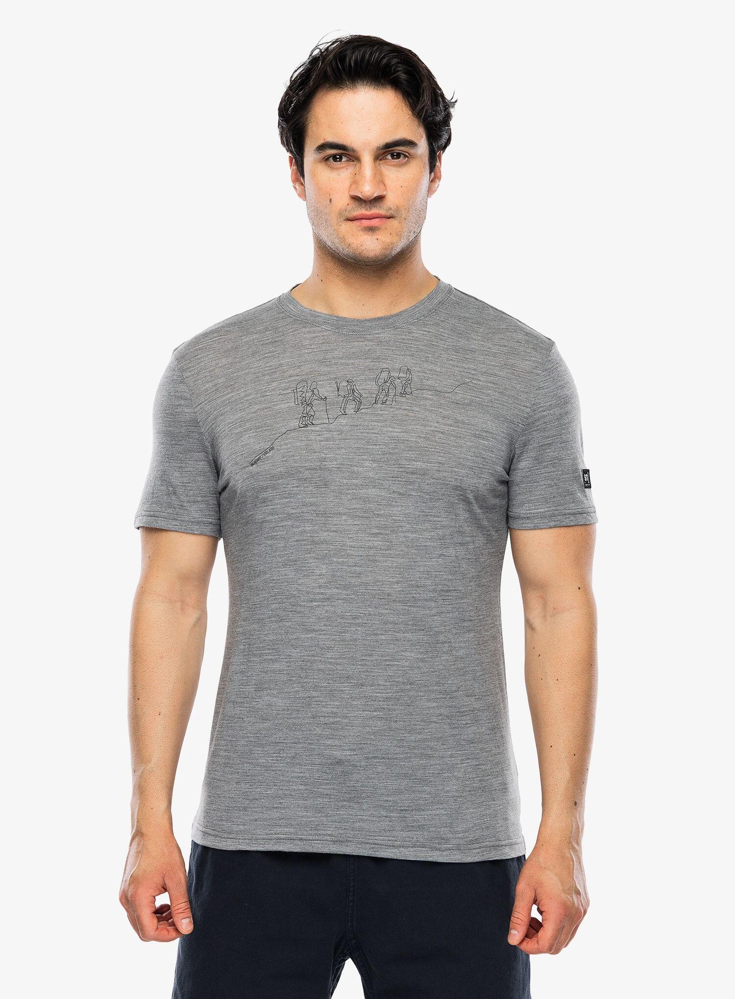 Koszulka z nadrukiem Super.natural Hiking Tee 7/7