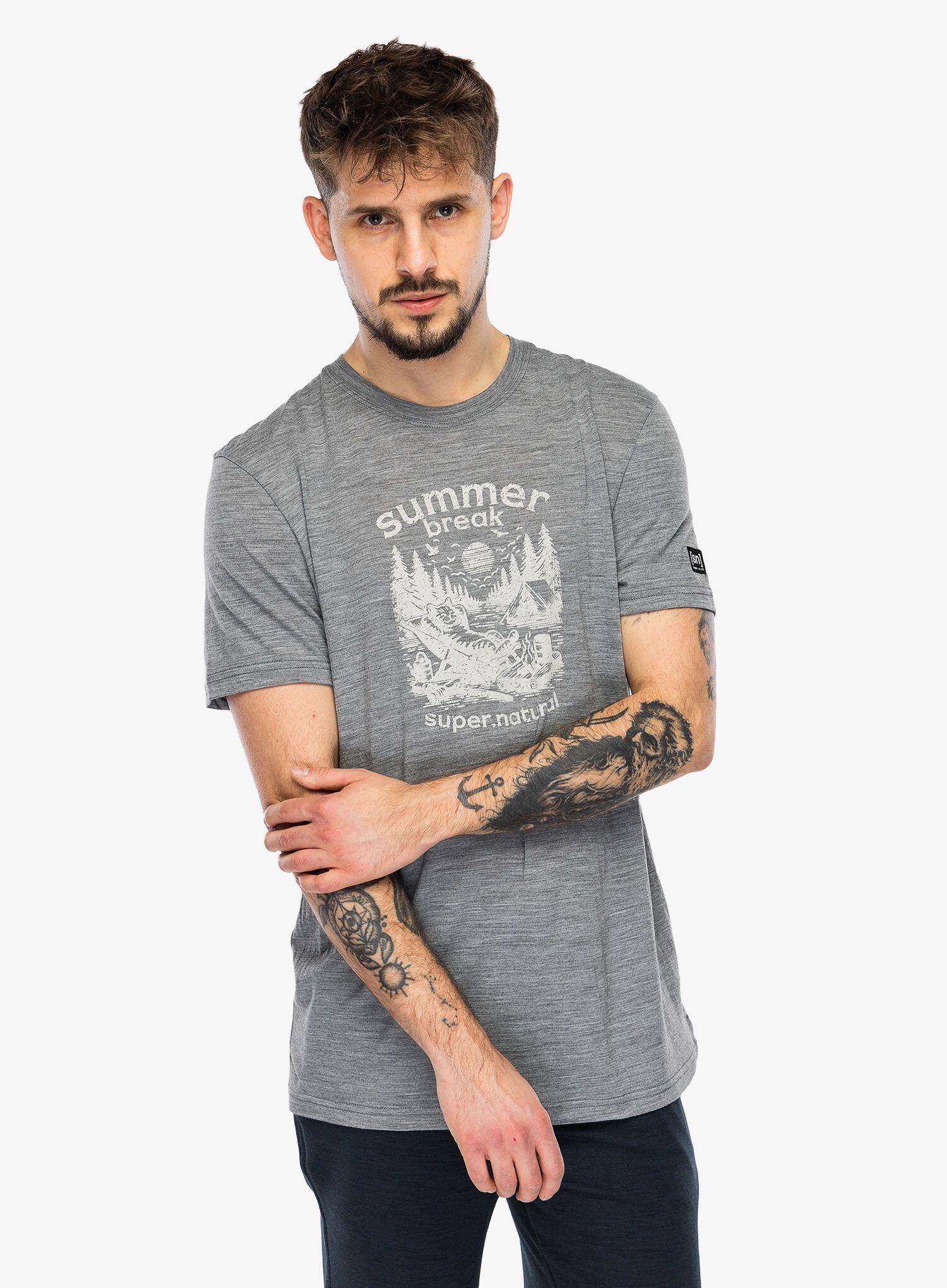 Koszulka merino Super.natural Summer Break Tee 4/7