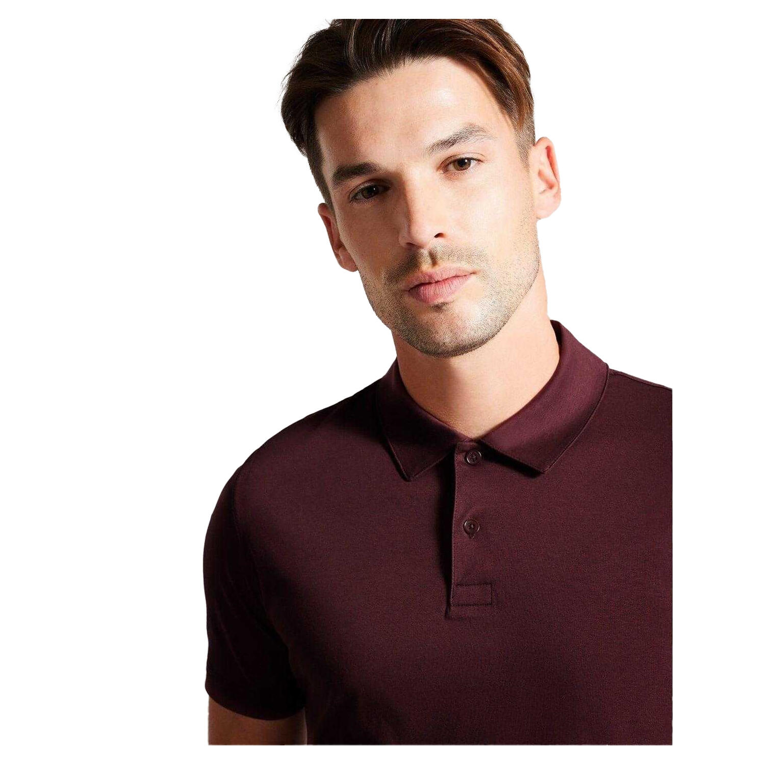 Polo ZEITER Homme (Bordeaux Foncé) 4/5