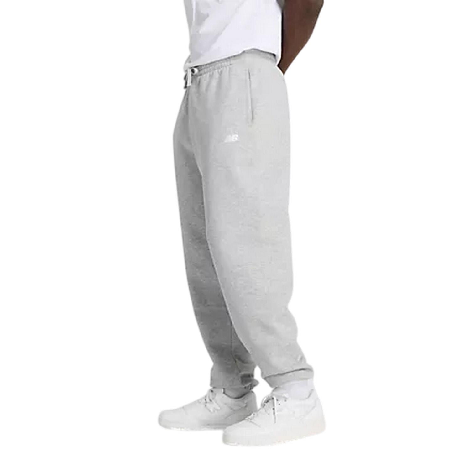Mens Essentials Small Logo Jogging Bottoms (Grey) 3/3