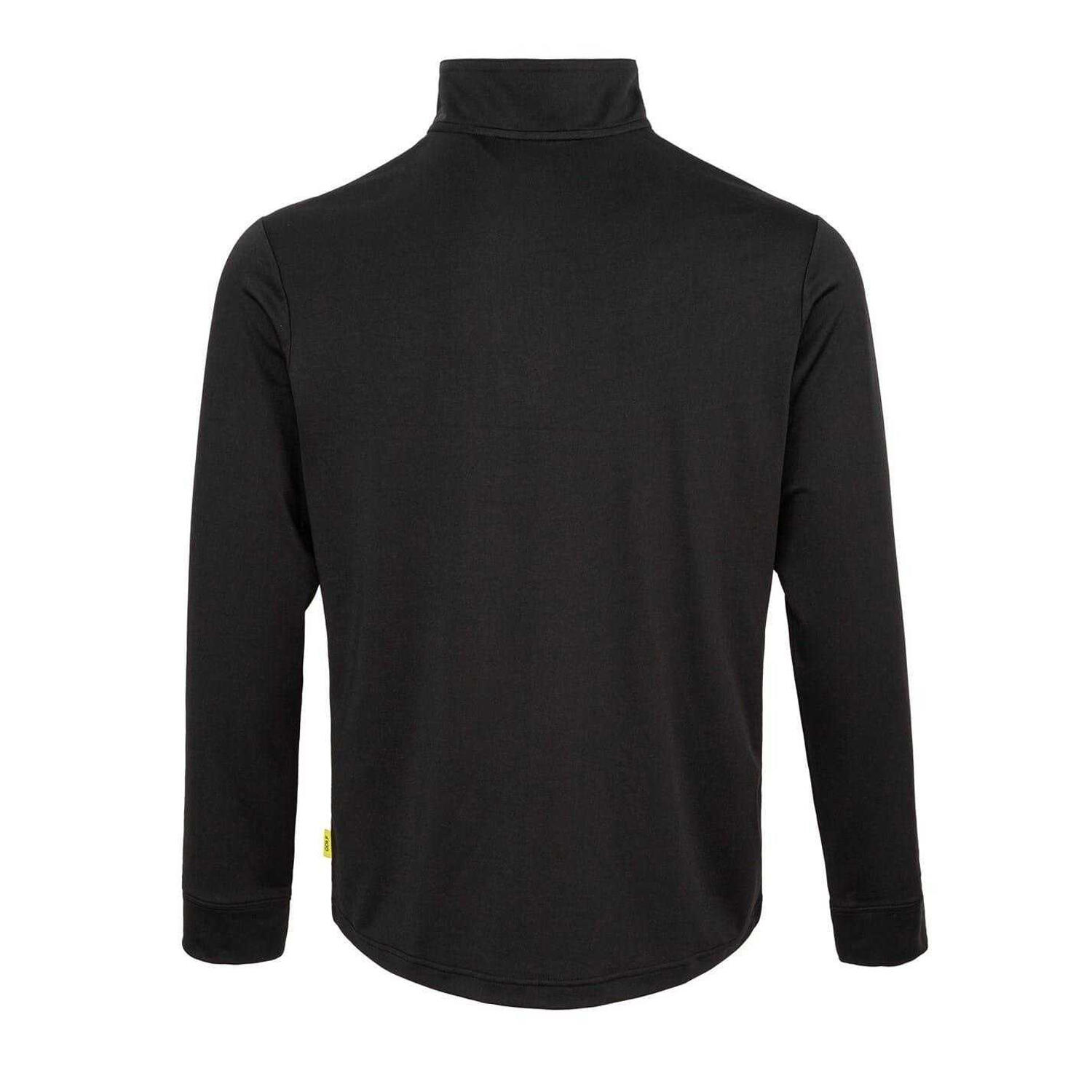 Sweatshirt für , mit kurzem Reißverschluss Herren Schwarz 2/3
