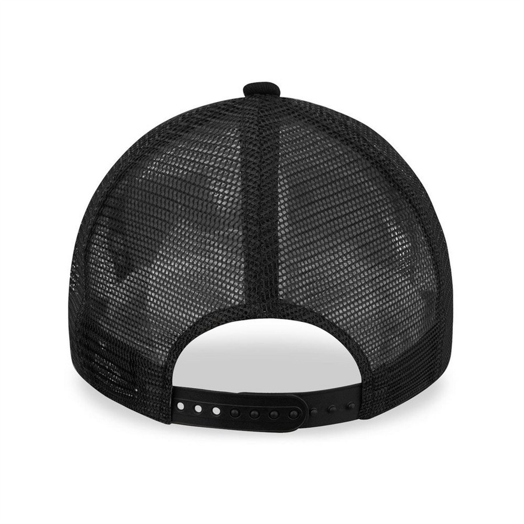 "9Forty" Trucker Cap Damen und Herren Schwarz 4/4