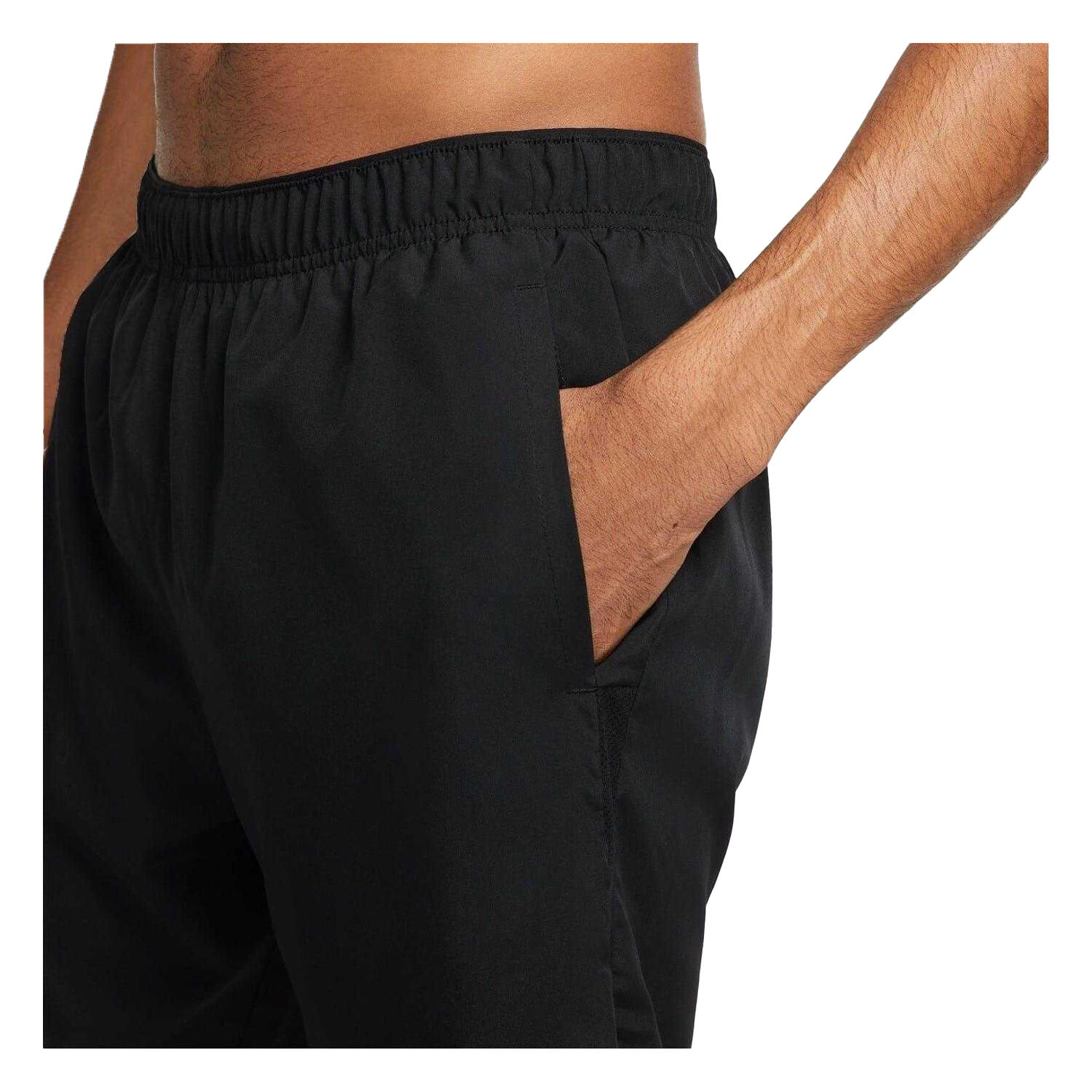 Mens Challenger Running Shorts (Black) 3/4