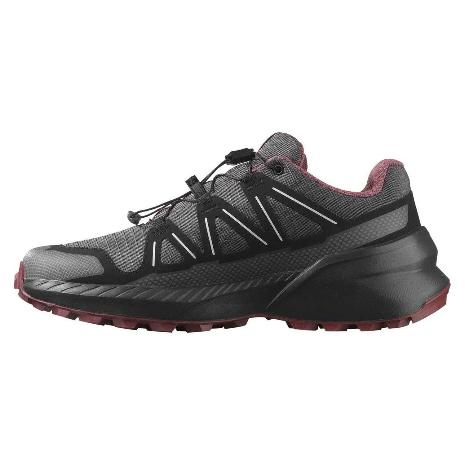 "Speedcross Peak" Sneaker für Damen Asphaltgrau/Schwarz 3/4