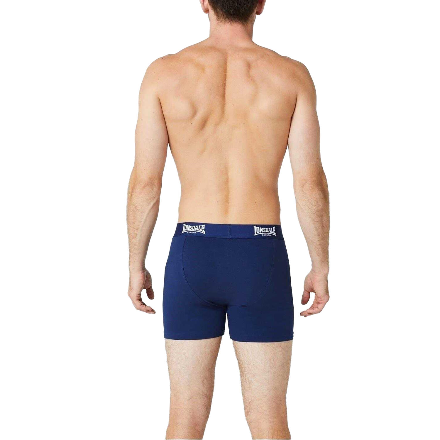 Boxershorts für (2erPack) Herren Marine 3/3