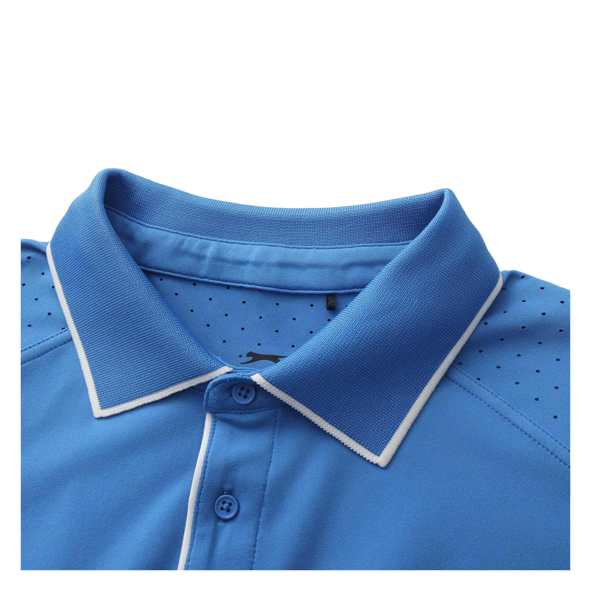 Polo Manches Courtes Homme (Bleu) 4/4