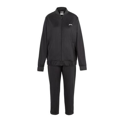 Ensemble Ensemble De Survêtement Sport Motif/style Logo Brodé Femme (Noir)