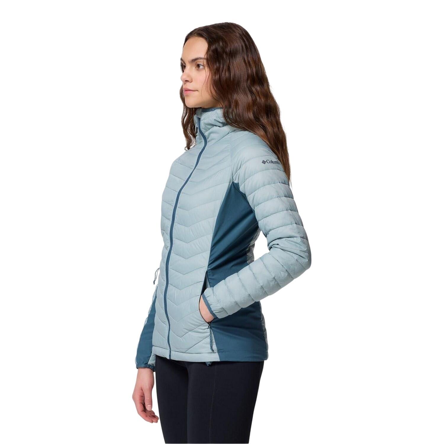 Womens/Ladies Powder Pass 2 Hybrid Jacket (Blue) 3/4