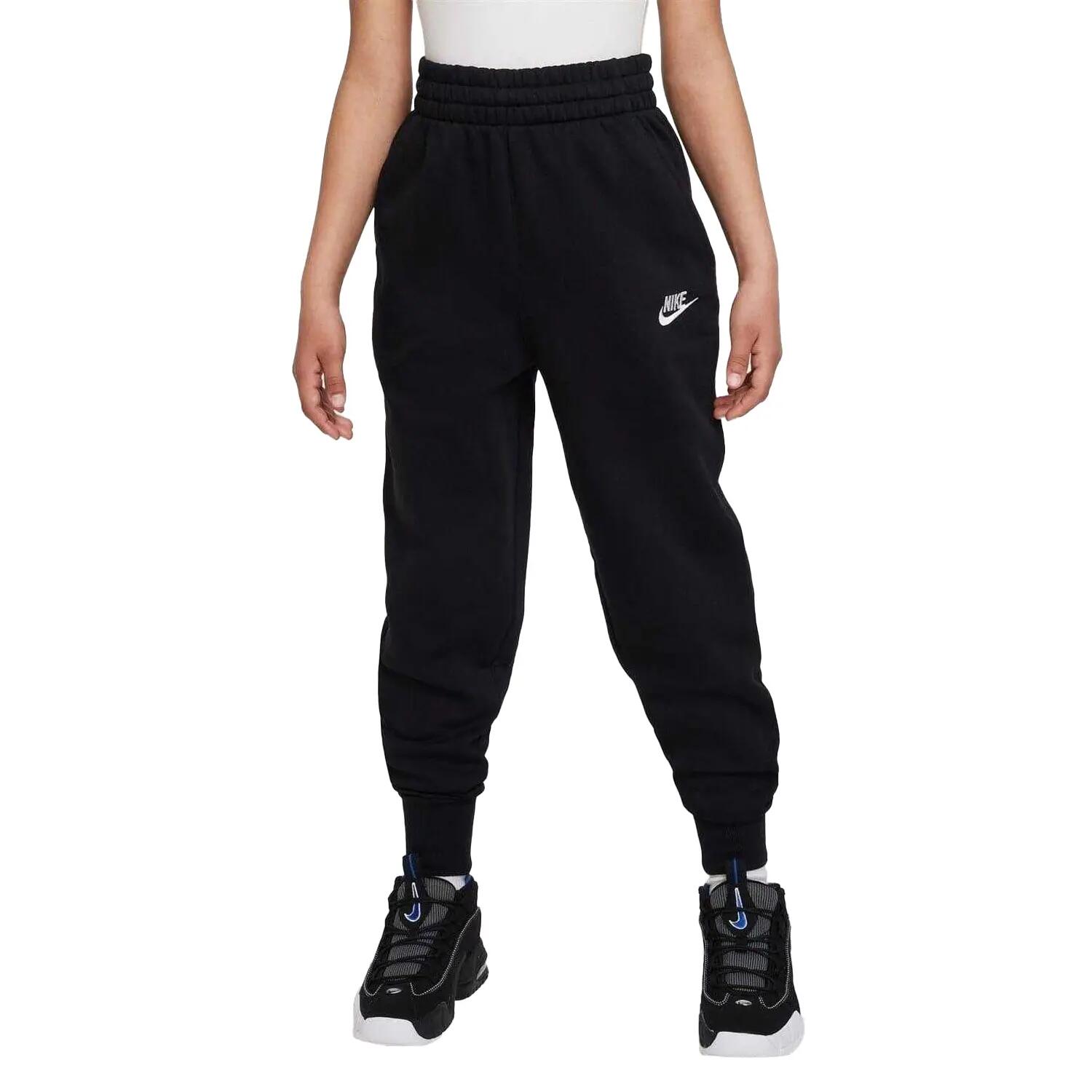 Pantalon De Jogging Fille (Noir / Blanc) 1/4